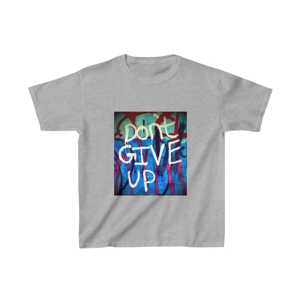 Don't Give Up - Kids Heavy Cotton™ Tee