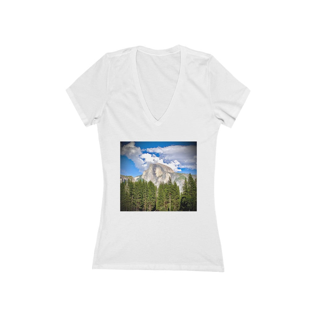 Yosemite 1 - Women's Jersey Short Sleeve V-Neck Tee