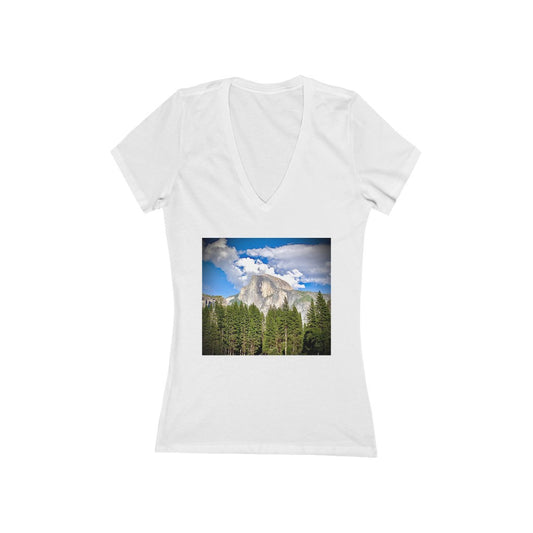 Yosemite 1 - Women's Jersey Short Sleeve V-Neck Tee
