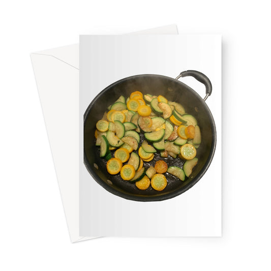 Squash Greeting Card