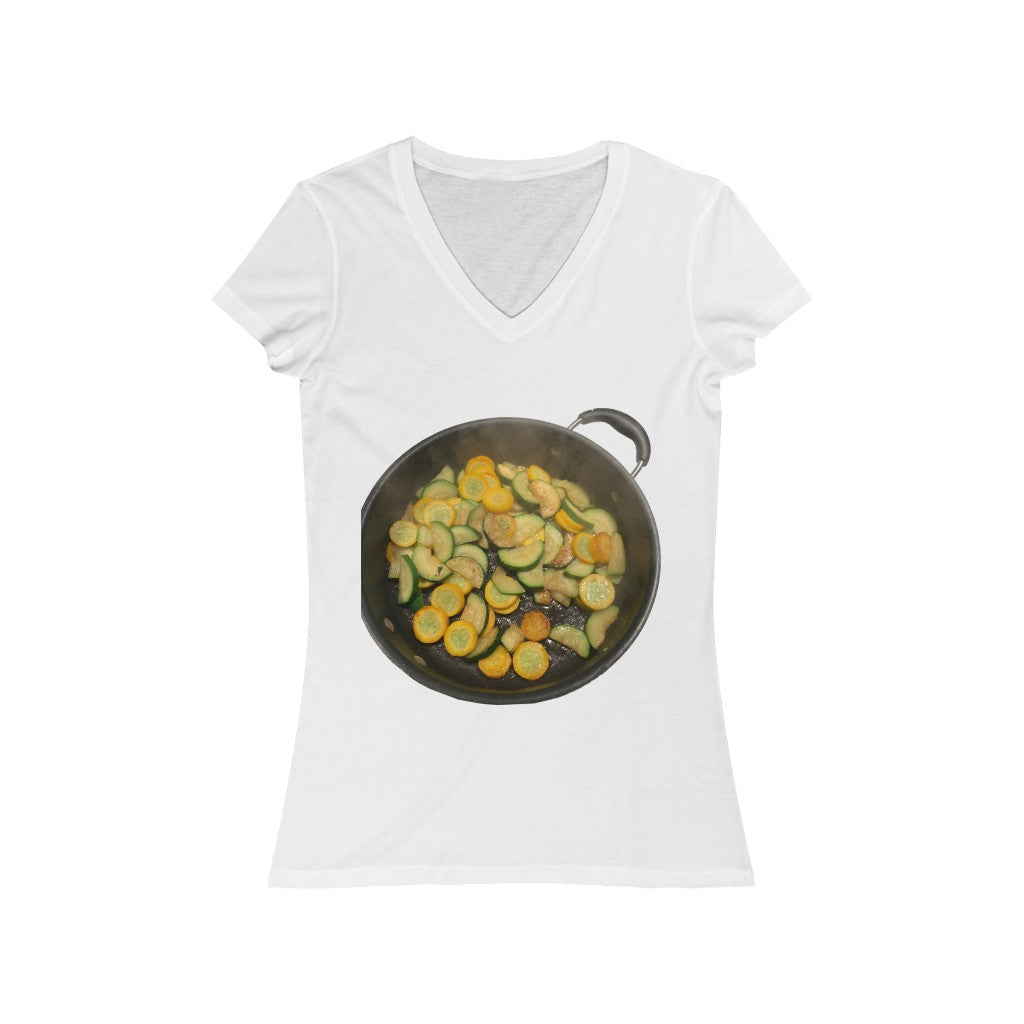 Squash - Women's Jersey Short Sleeve V-Neck Tee