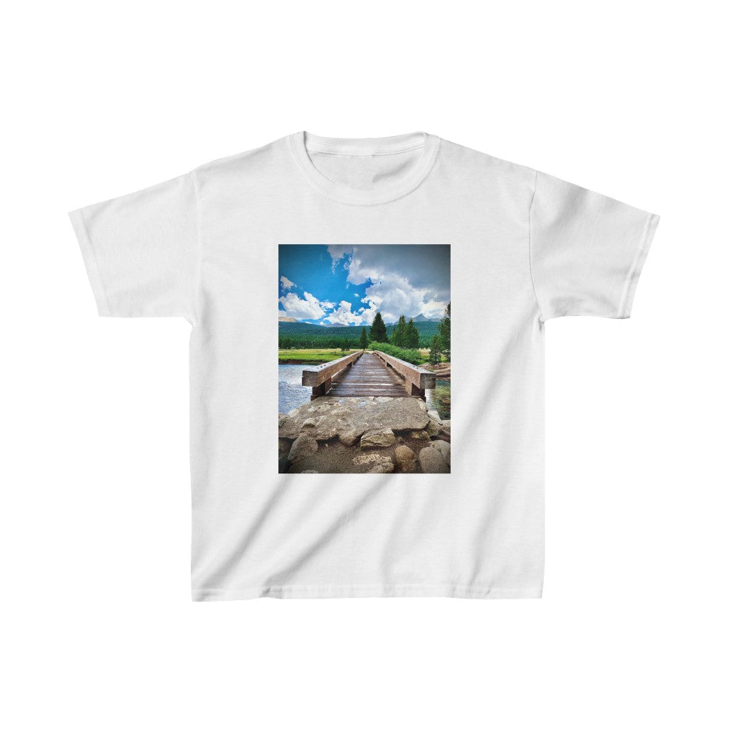 Yosemite Bridge - Kids Heavy Cotton™ Tee