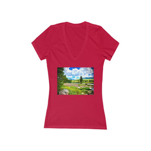 Yosemite 4 - Women's Jersey Short Sleeve V-Neck Tee