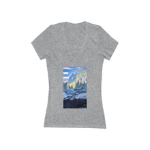 Load image into Gallery viewer, Yosemite Falls - Women&#39;s Jersey Short Sleeve V-Neck Tee
