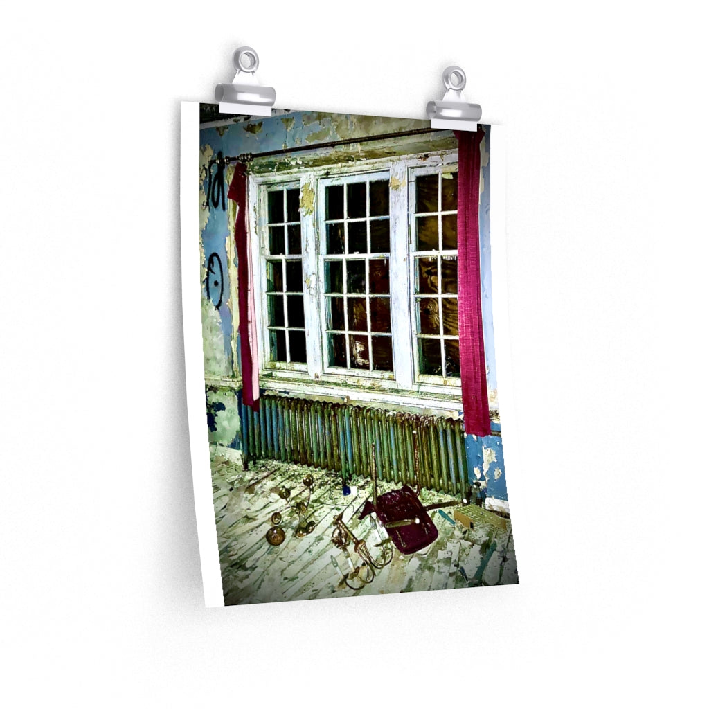 Curtains - Premium Matte poster