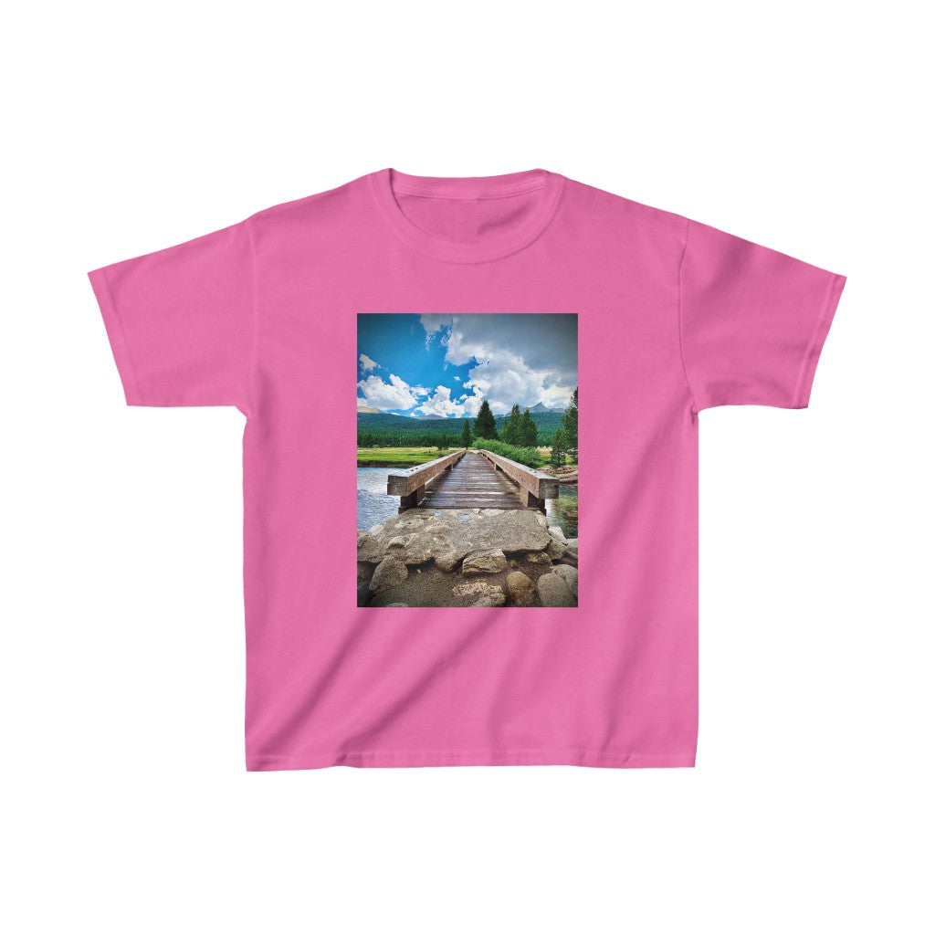 Yosemite Bridge - Kids Heavy Cotton™ Tee