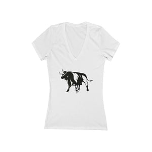 "Toro" - Women's Jersey Short Sleeve V-Neck Tee