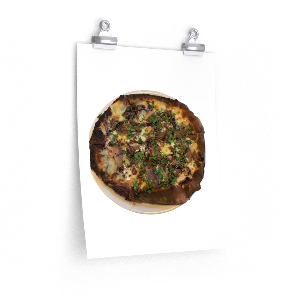 Gormet Pizza - Premium Matte poster