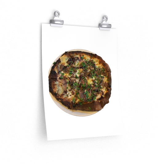 Gormet Pizza - Premium Matte poster