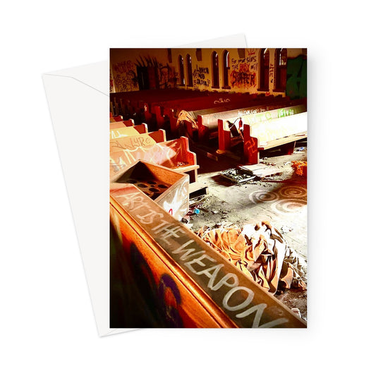 Art is the Answer Greeting Card