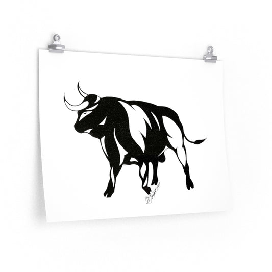 "Toro! (Bull)" Premium Matte poster