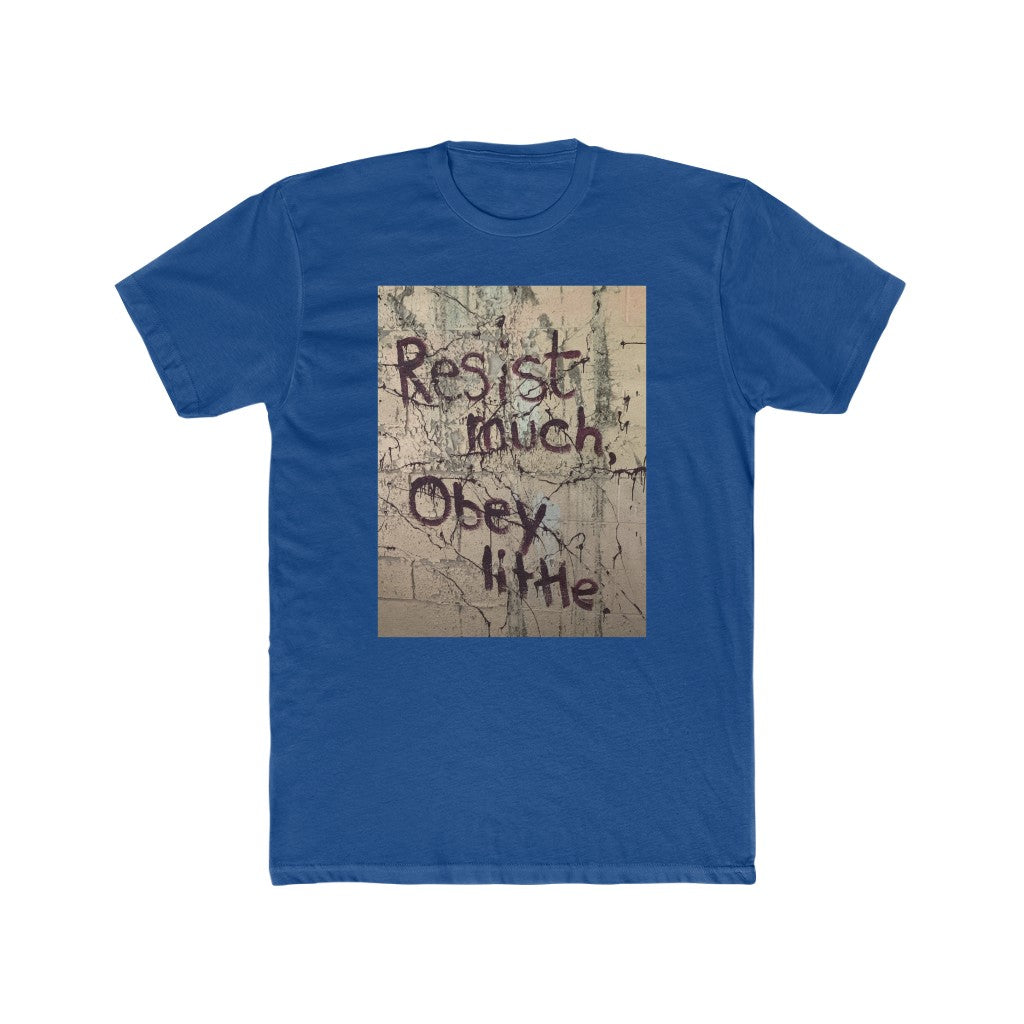 "Resist" - Men's Cotton Crew Tee