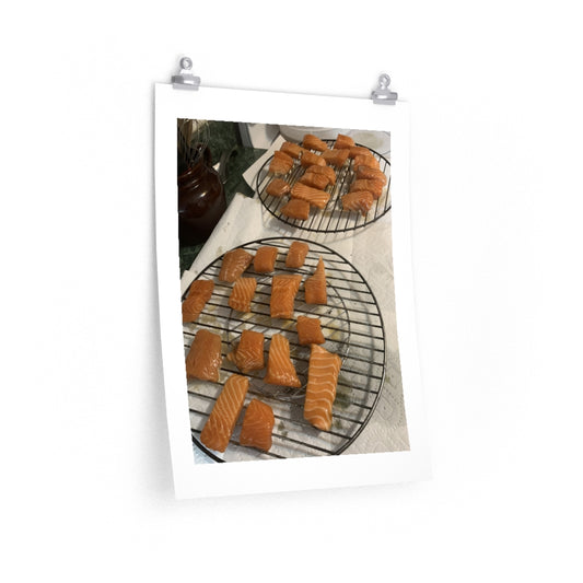 Almost Smoked Salmon - Premium Matte poster