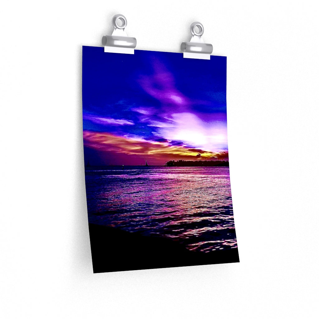 Moon 3 - Premium Matte poster