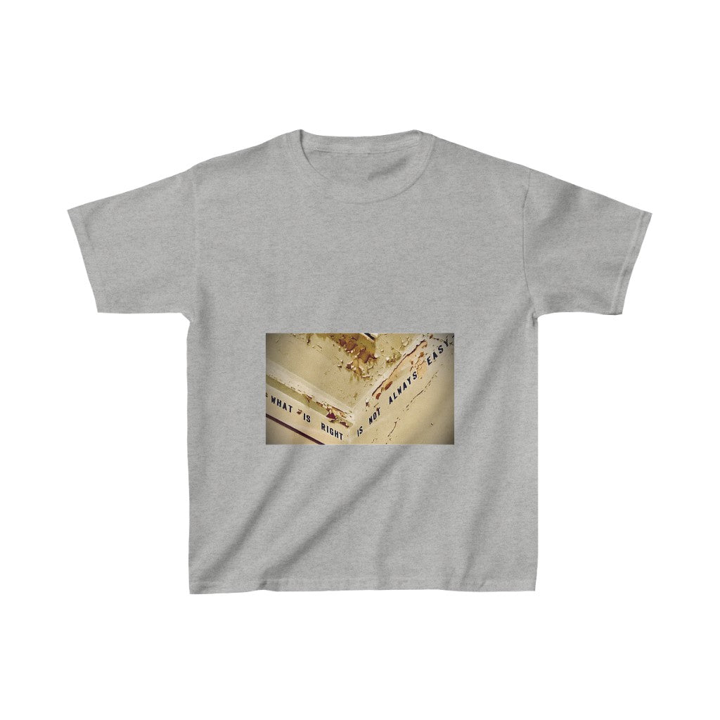 Not Always Easy - Kids Heavy Cotton™ Tee