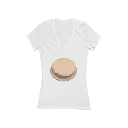 Cake - Women's Jersey Short Sleeve V-Neck Tee
