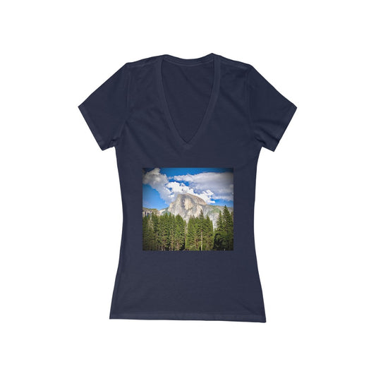 Yosemite 1 - Women's Jersey Short Sleeve V-Neck Tee