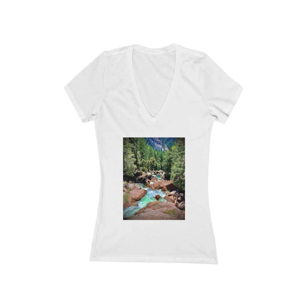 Yosemite 2 - Women's Jersey Short Sleeve V-Neck Tee