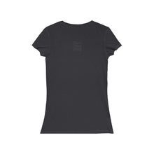 Load image into Gallery viewer, Wine Barrel in the Loire Valley - Women&#39;s Jersey Short Sleeve V-Neck Tee
