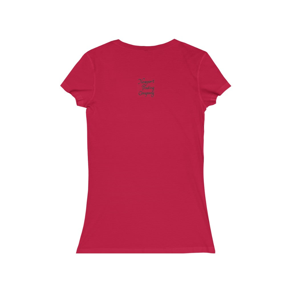 Window - Women's Jersey Short Sleeve V-Neck Tee