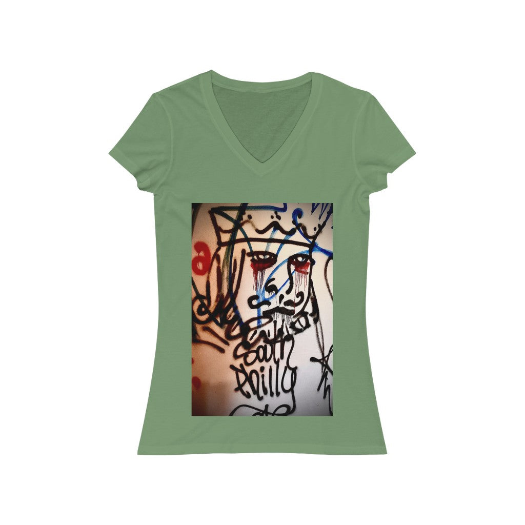 South Philly - Women's Jersey Short Sleeve V-Neck Tee