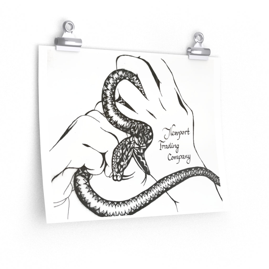 "Aiden's Hands Logo" Premium Matte poster