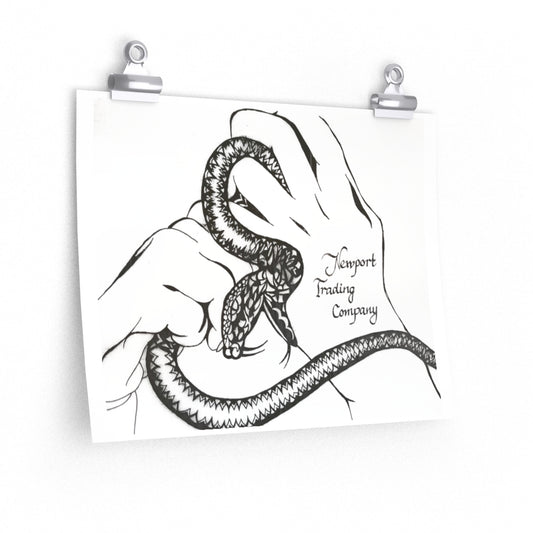"Aiden's Hands Logo" Premium Matte poster
