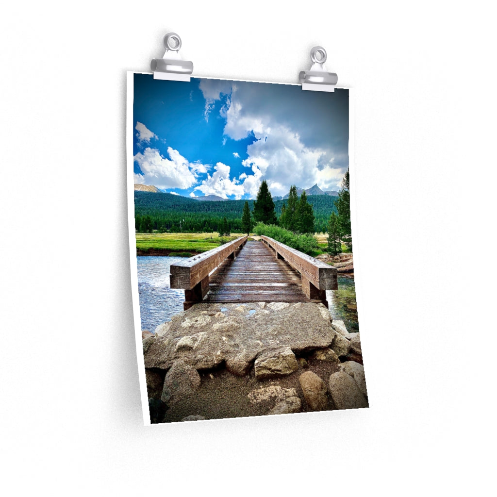 Yosemite Bridge - Premium Matte poster