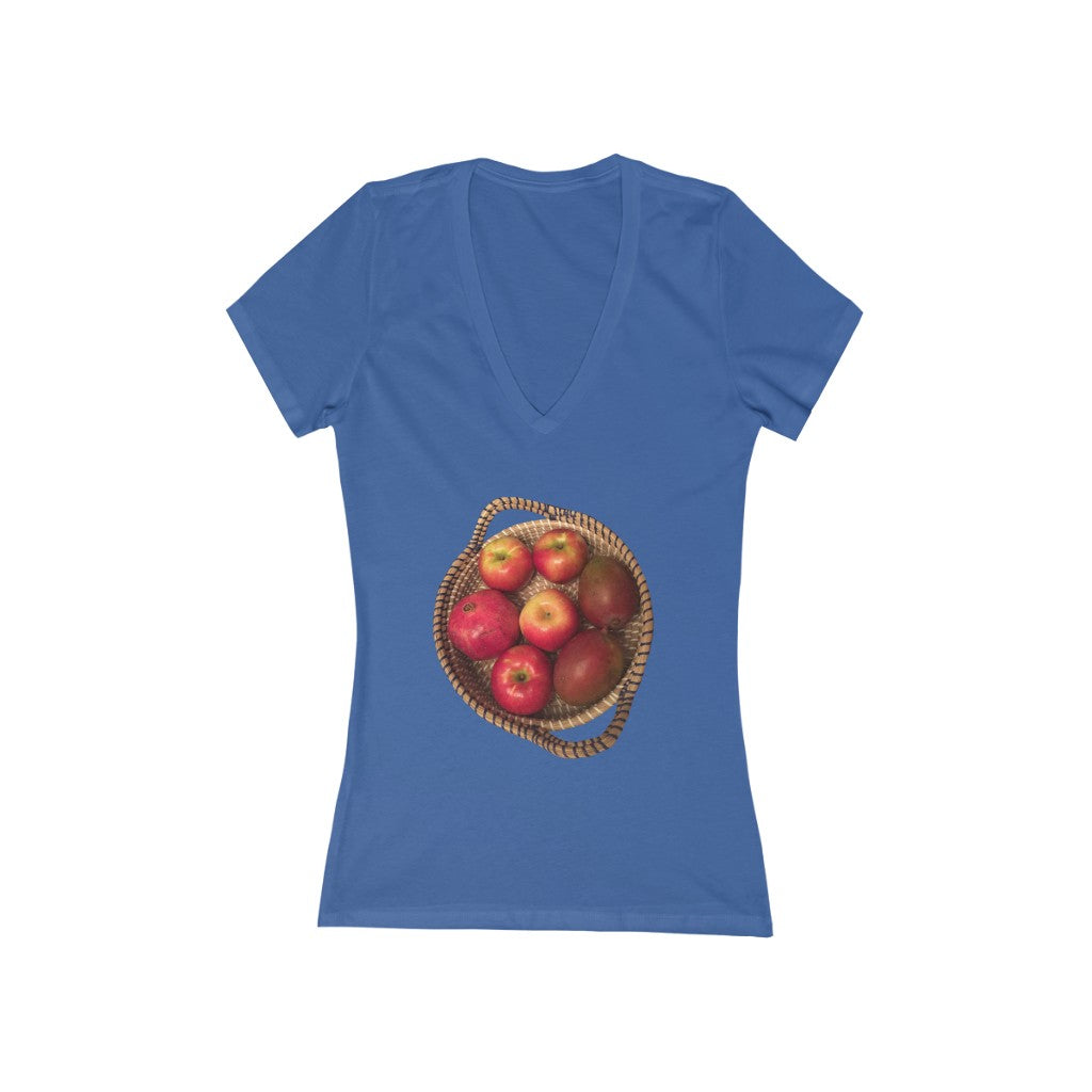 Fruit 1 - Women's Jersey Short Sleeve V-Neck Tee