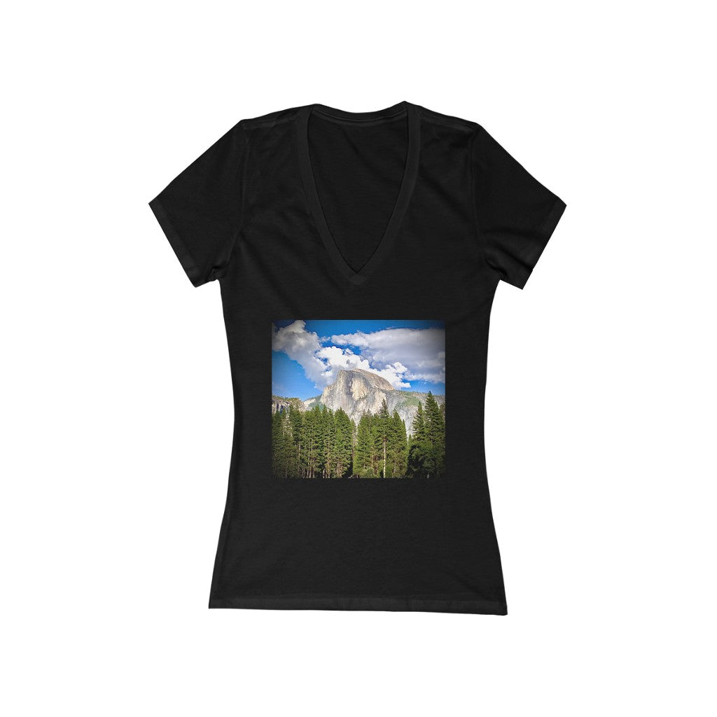Yosemite 1 - Women's Jersey Short Sleeve V-Neck Tee