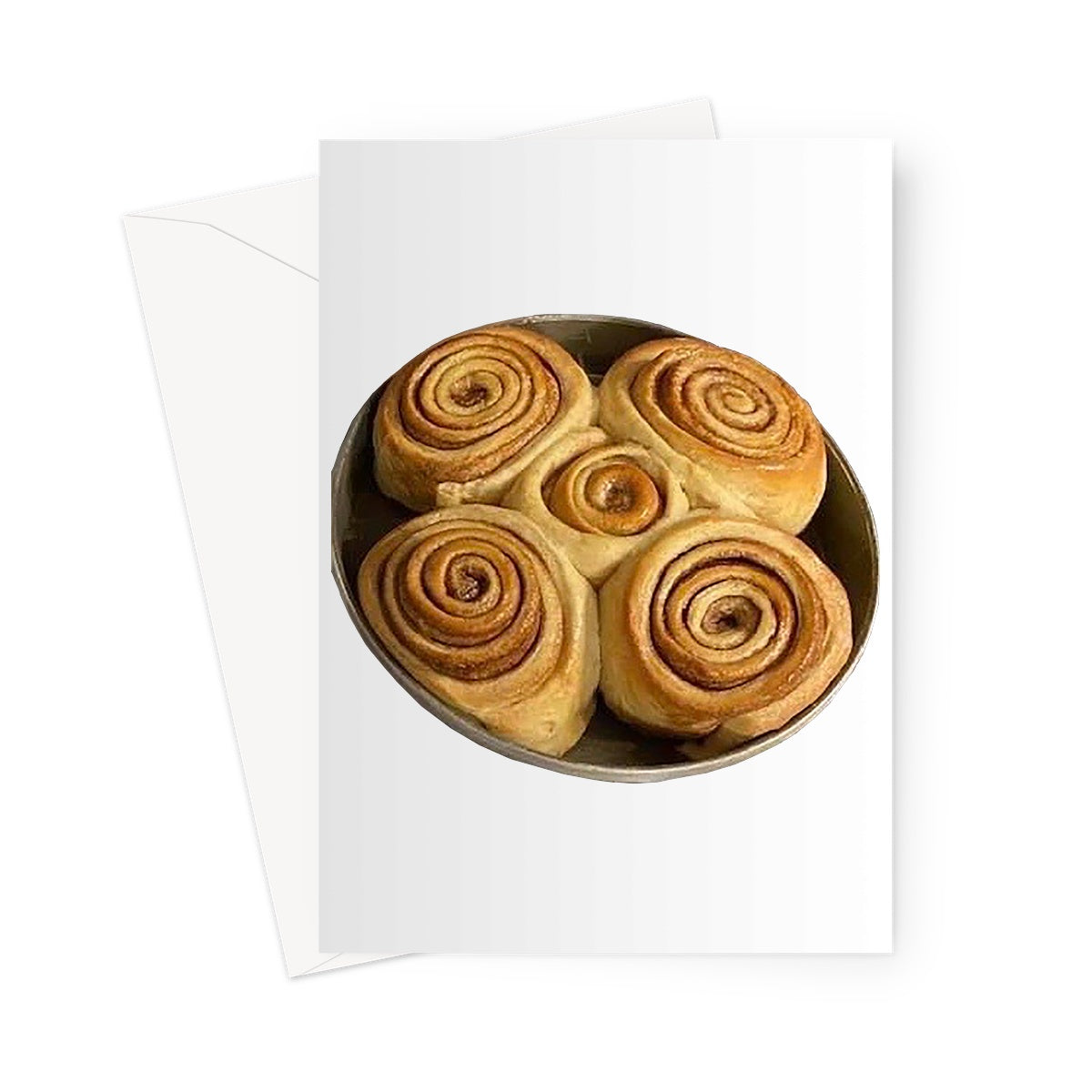 Cinammon Buns Greeting Card