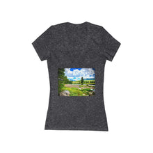 Load image into Gallery viewer, Yosemite 4 - Women&#39;s Jersey Short Sleeve V-Neck Tee
