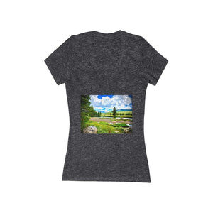 Yosemite 4 - Women's Jersey Short Sleeve V-Neck Tee