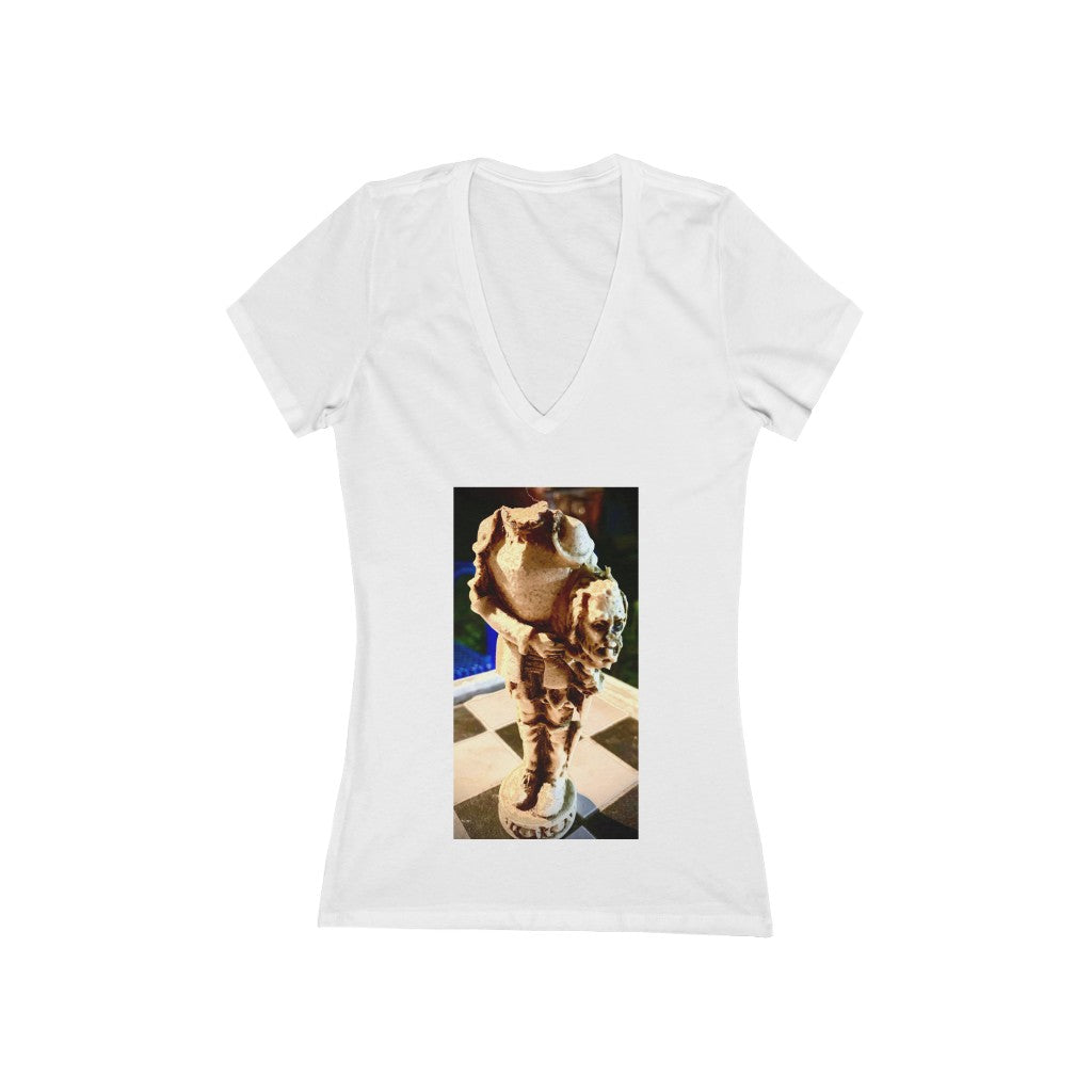 Headless King - Women's Jersey Short Sleeve V-Neck Tee