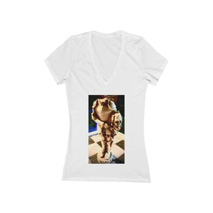 Headless King - Women's Jersey Short Sleeve V-Neck Tee