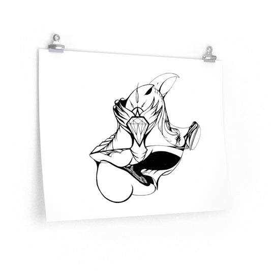 "Abstration #4" Premium Matte poster