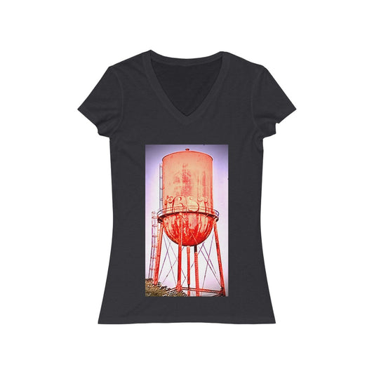 Tower - Women's Jersey Short Sleeve V-Neck Tee