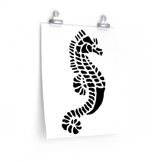 Seahorse - Premium Matte poster