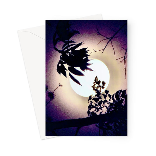 Moon 8 Greeting Card