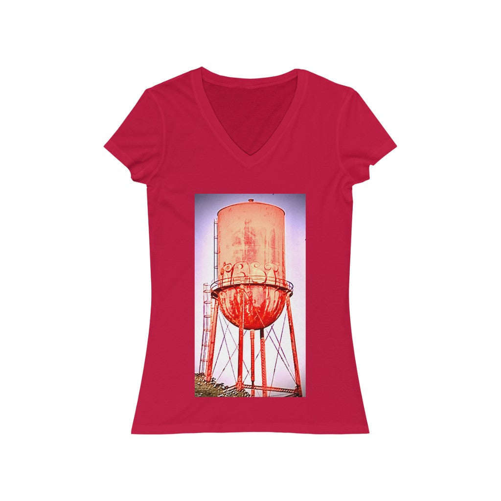 Tower - Women's Jersey Short Sleeve V-Neck Tee