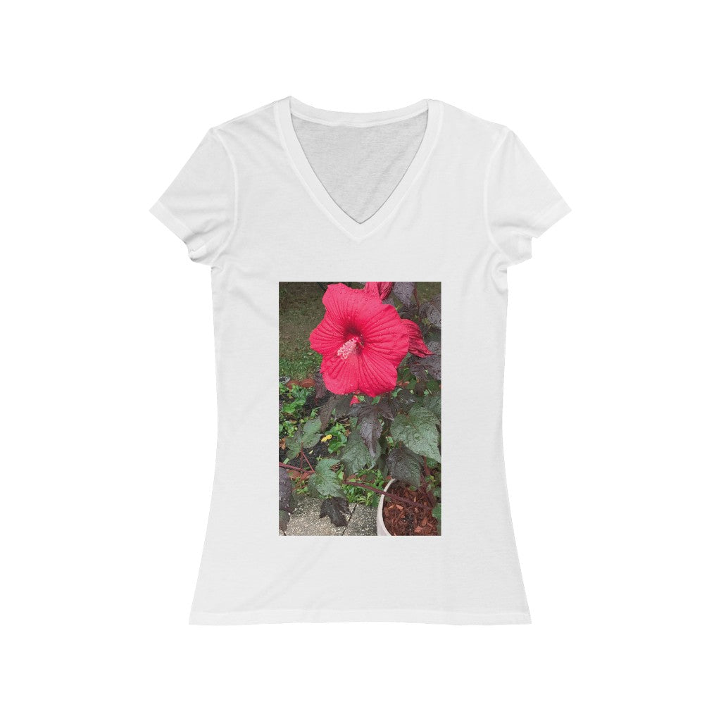 Holy Grail - Women's Jersey Short Sleeve V-Neck Tee