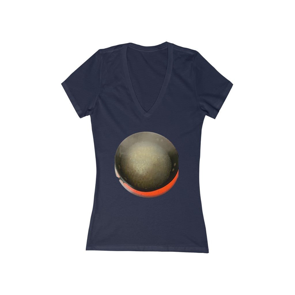Boiling Ramen - Women's Jersey Short Sleeve V-Neck Tee