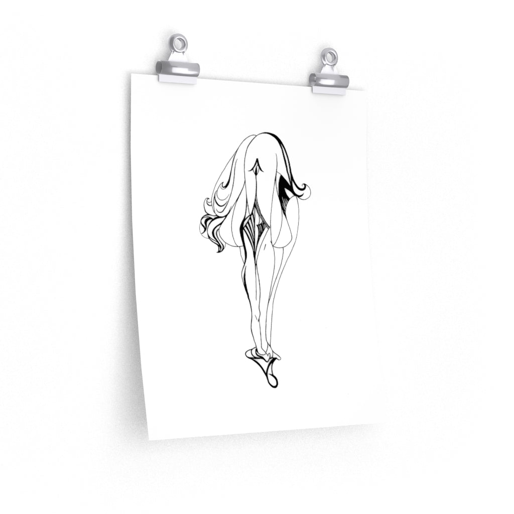 "La Femme" - Premium Matte poster