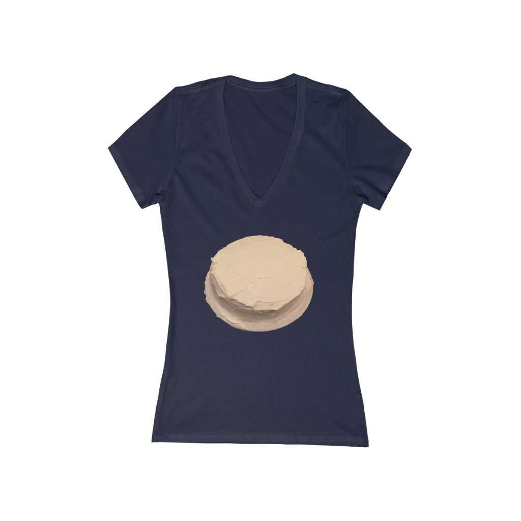 Cake - Women's Jersey Short Sleeve V-Neck Tee