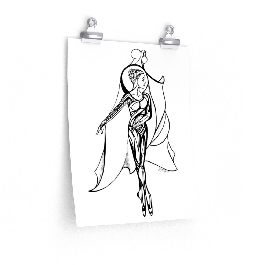 "Ballerina" - Premium Matte poster