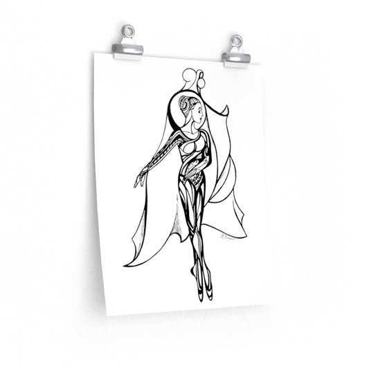 "Ballerina" - Premium Matte poster