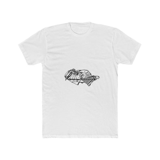 "Abstraction #6" - Men's Cotton Crew Tee