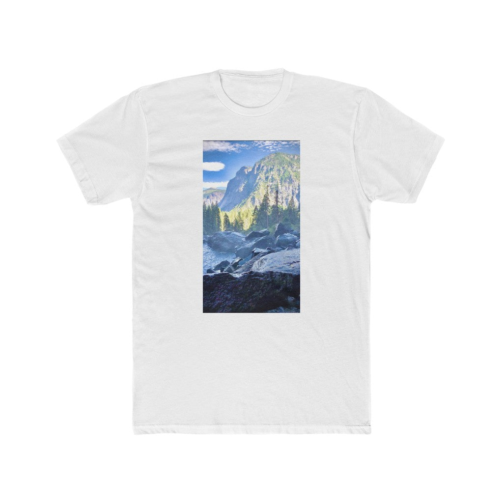 Yosemite Falls-1 Men's T-Shirt