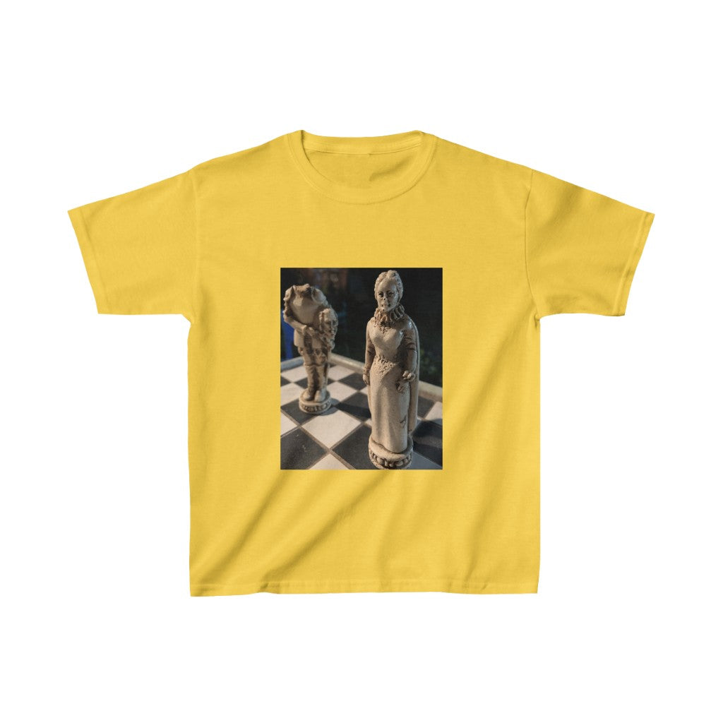 She Did This - Kids Heavy Cotton™ Tee