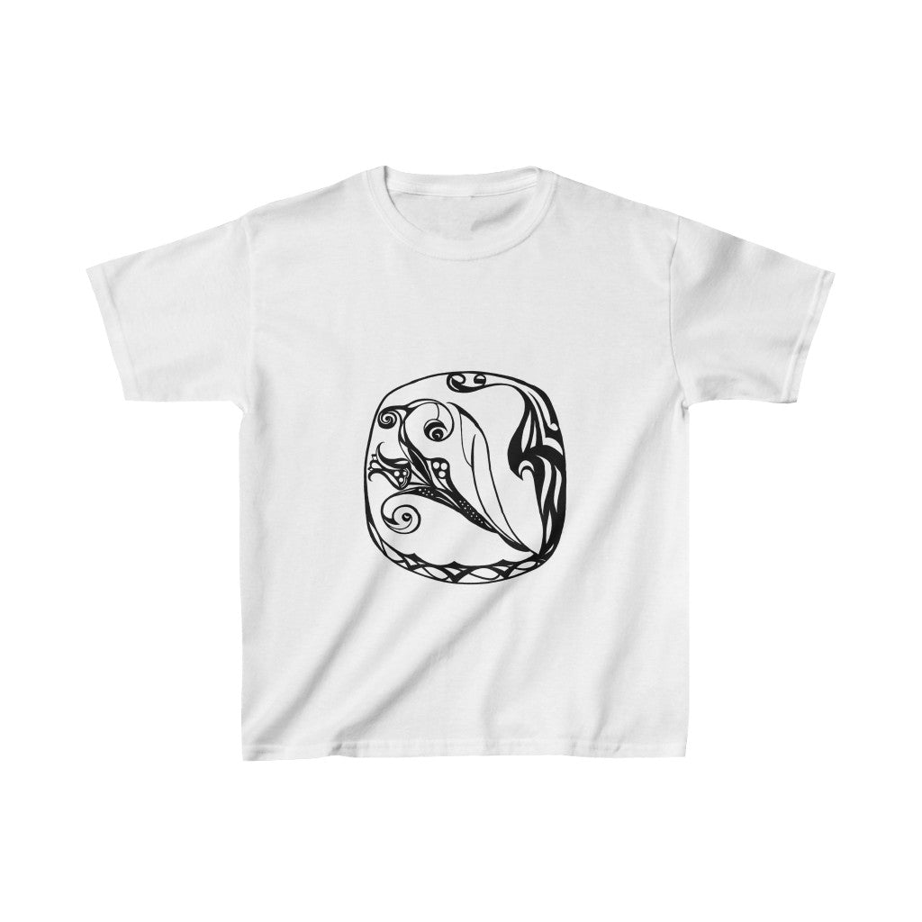 "Abstraction #5" - Kids Heavy Cotton™ Tee